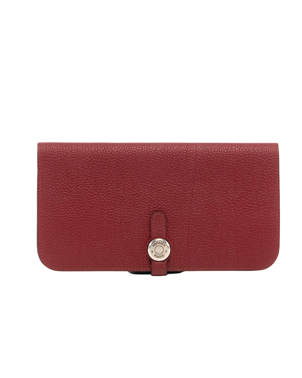 HERMES DOGON LONG RED GHW 09627