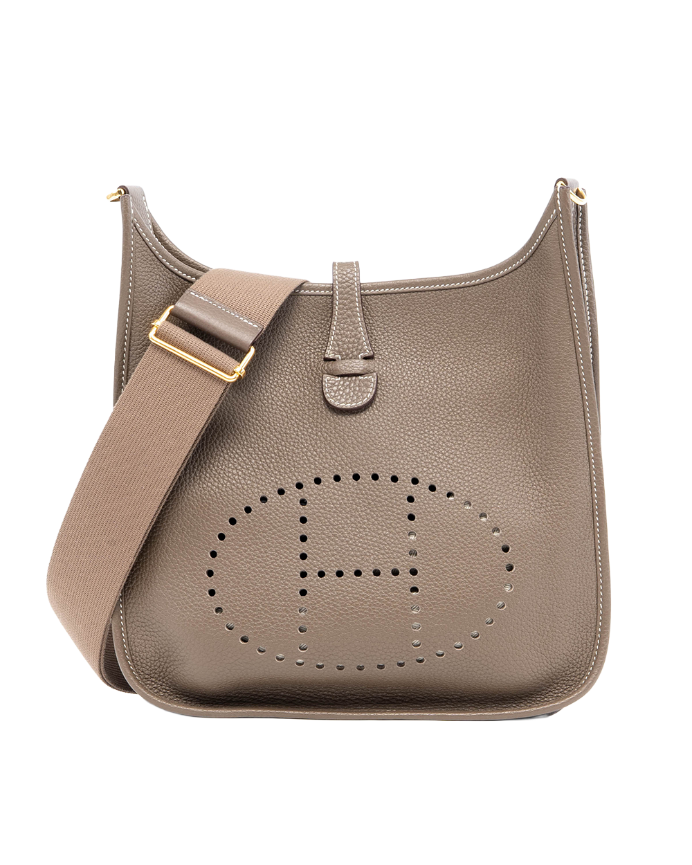 HERMES EVELYNE PM ETOUPE CLEMENCE GHW Y MM 00 00442