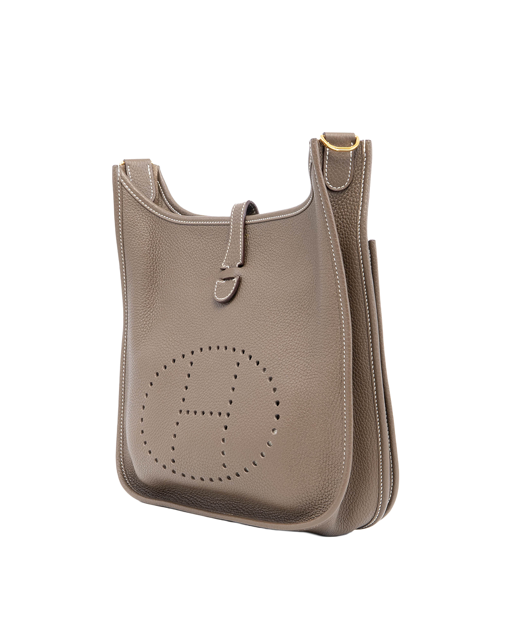 HERMES EVELYNE PM ETOUPE CLEMENCE GHW Y MM 00 00444