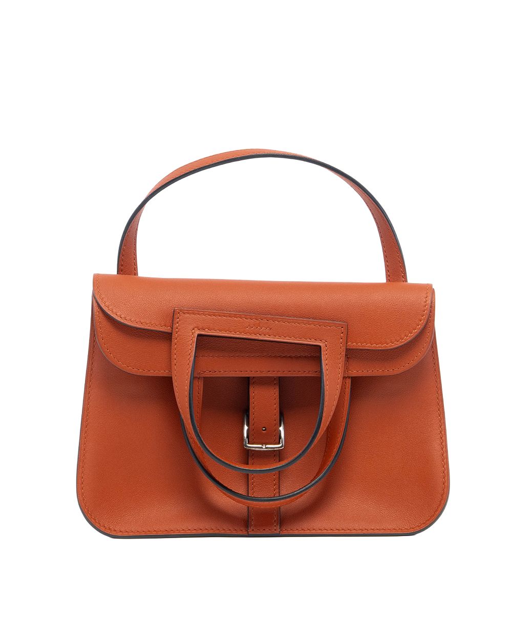 HERMES HALZAN MINI CUIVRE BROWN SWIFT SHW A SI 008 DB 7042