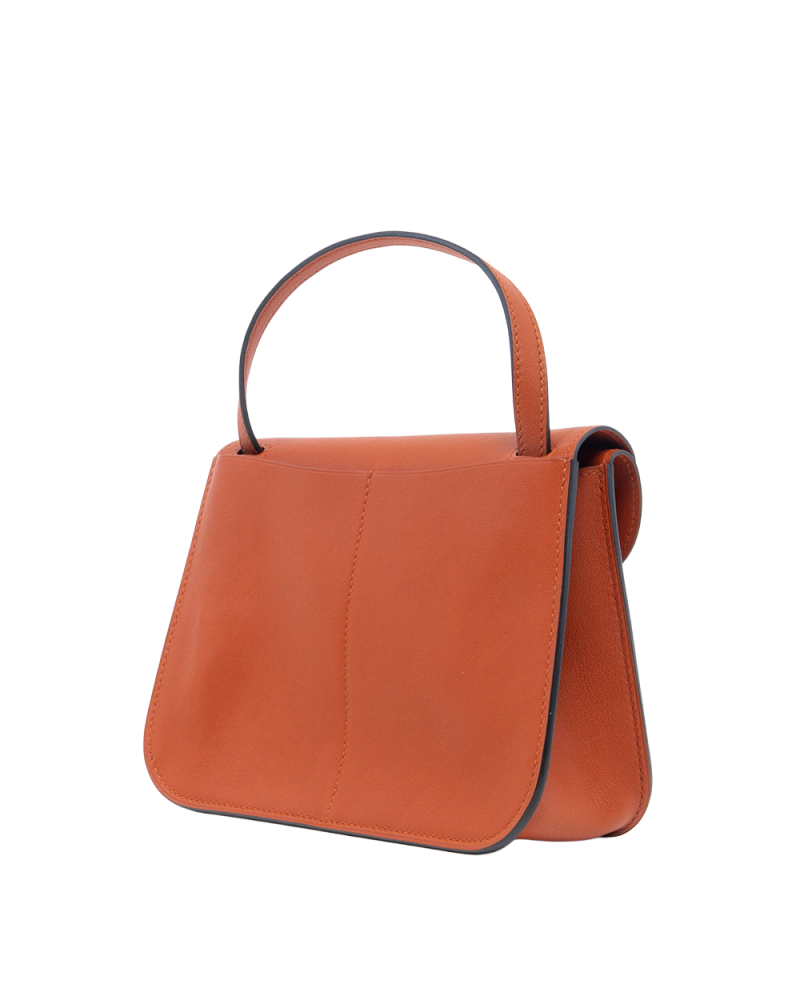HERMES HALZAN MINI CUIVRE BROWN SWIFT SHW - Bagnifique Official