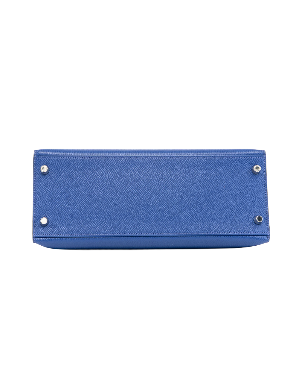 HERMES KELLY 28 BLUE ELECTRIQUE EPSOM SHW STAMP R SQ 0533