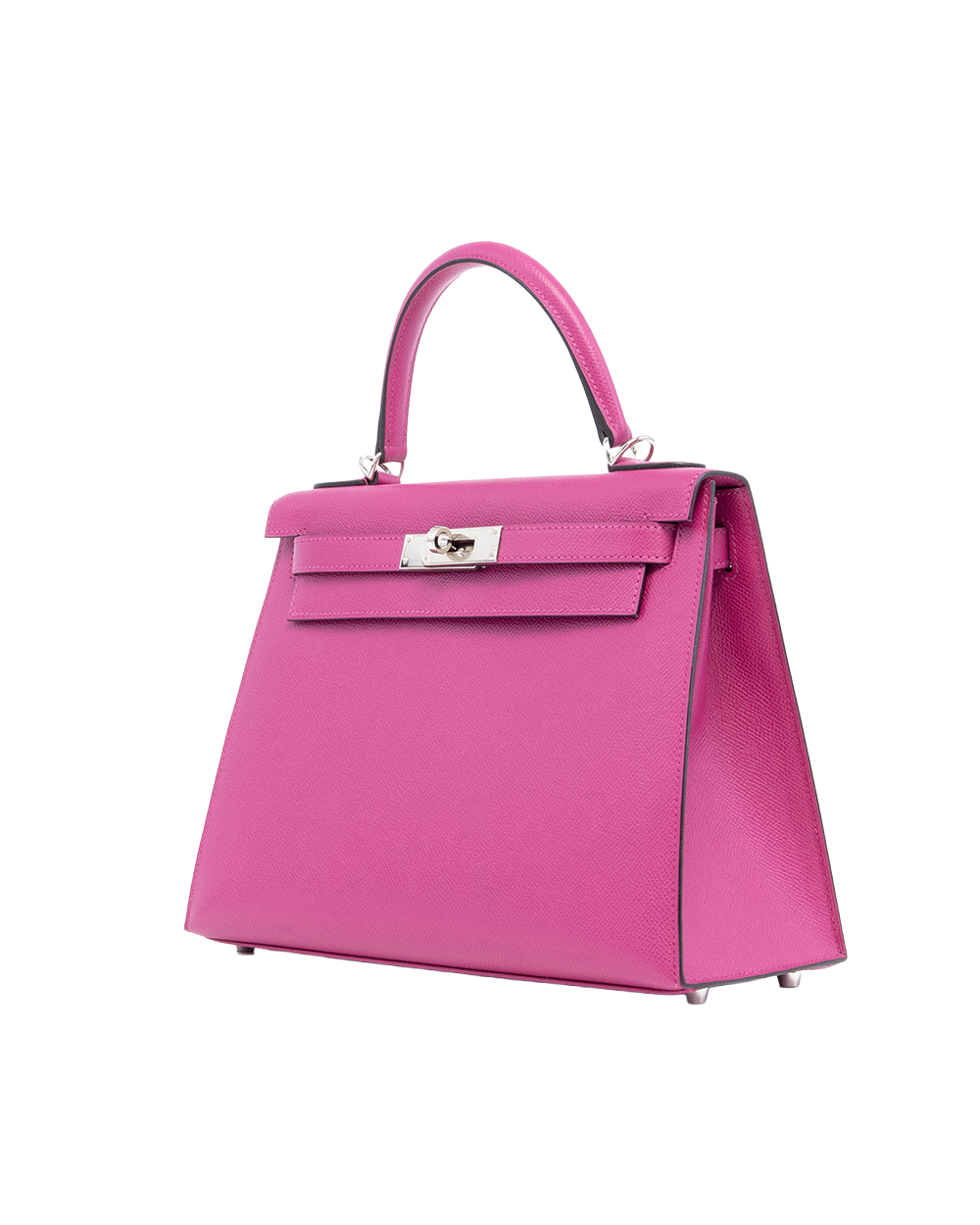 HERMES KELLY 28 PINK EPSOM SHW STAMP C 00695