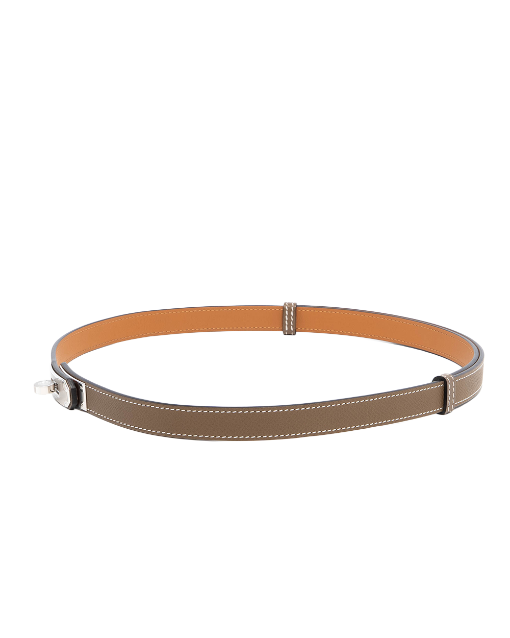 HERMES KELLY BELT ETOUPE SHW STAMP W 7370