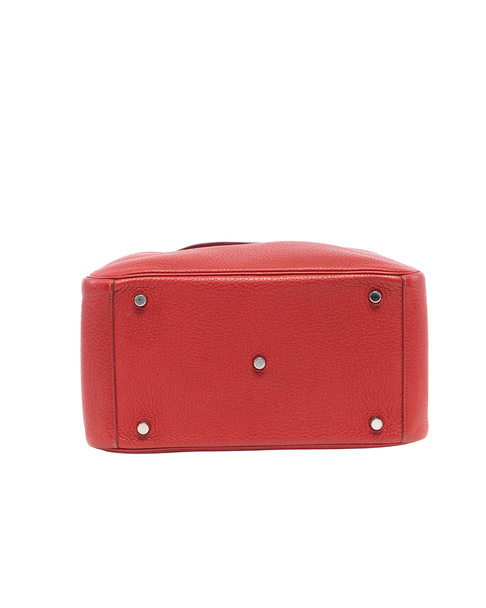 HERMES LINDY 30 RED ROUGE CASAQUE CLEMENCE SHW STAMP R SQ 8372