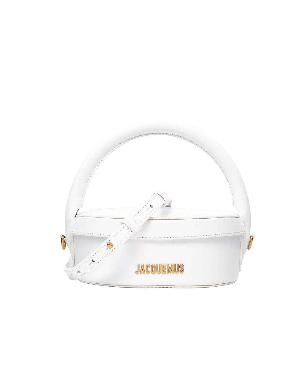 JACQUEMUS LA BOITE WHITE CALF GHW 07310