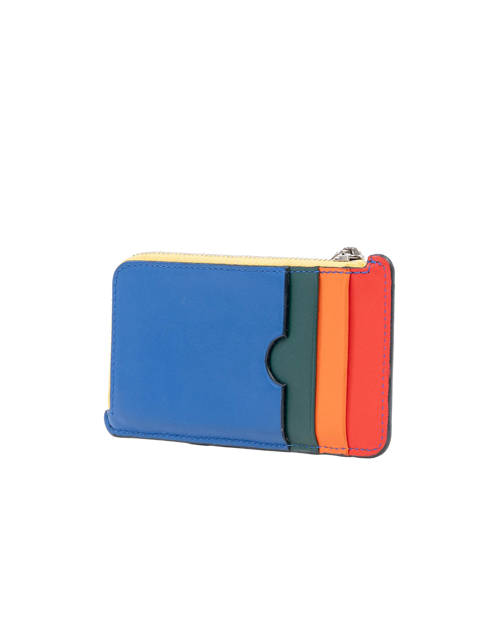 LOEWE CARD SLOT SHORT BLACK BLUE GREEN RED ORANGE CALF 07859