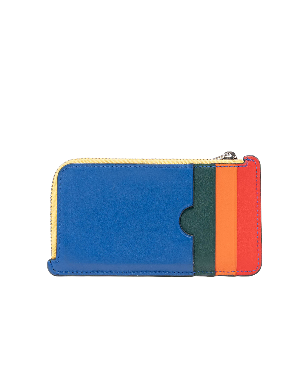 LOEWE CARD SLOT SHORT BLACK BLUE GREEN RED ORANGE CALF 07860