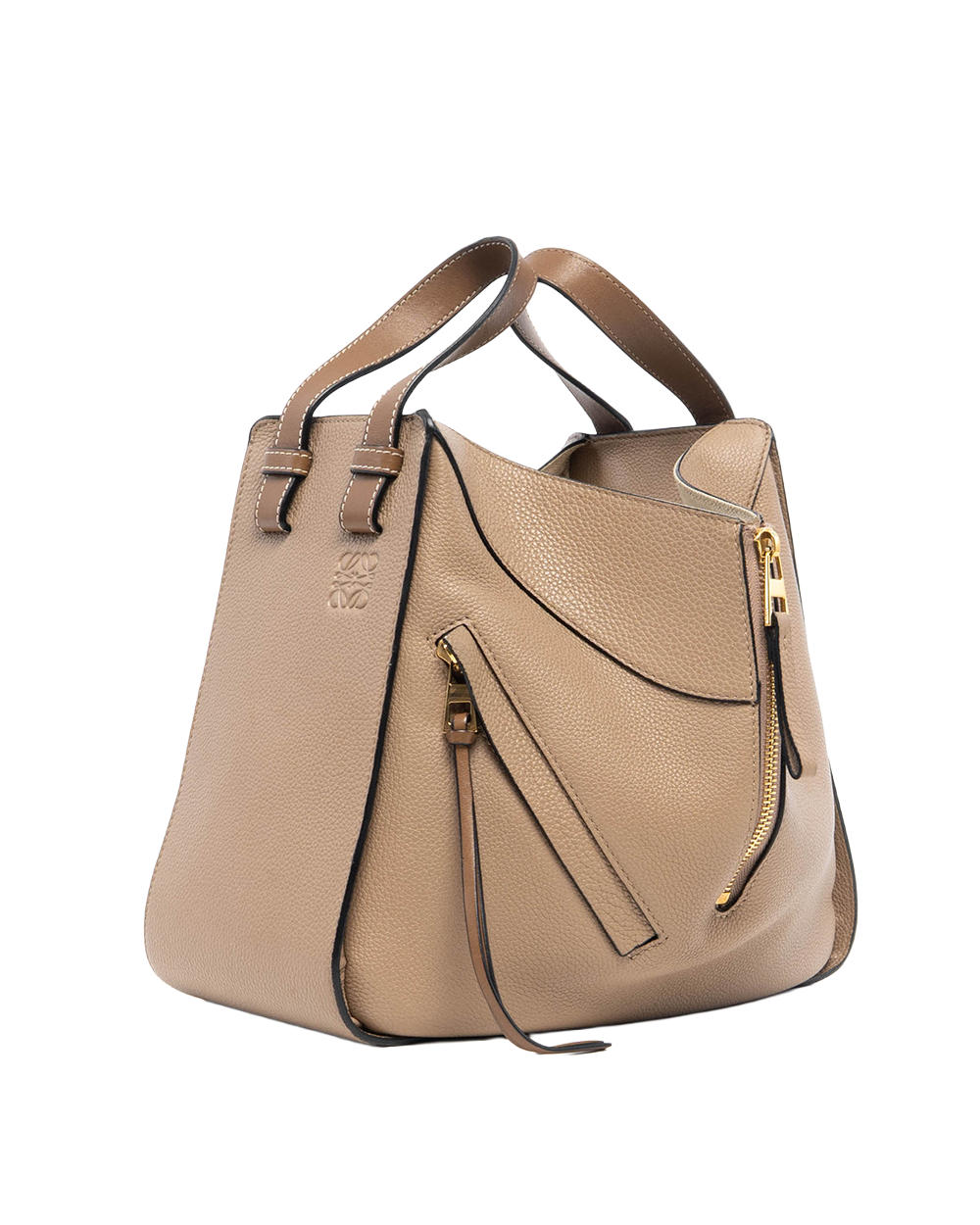 LOEWE HAMMOCK SMALL BEIGE CALF GHW 1098