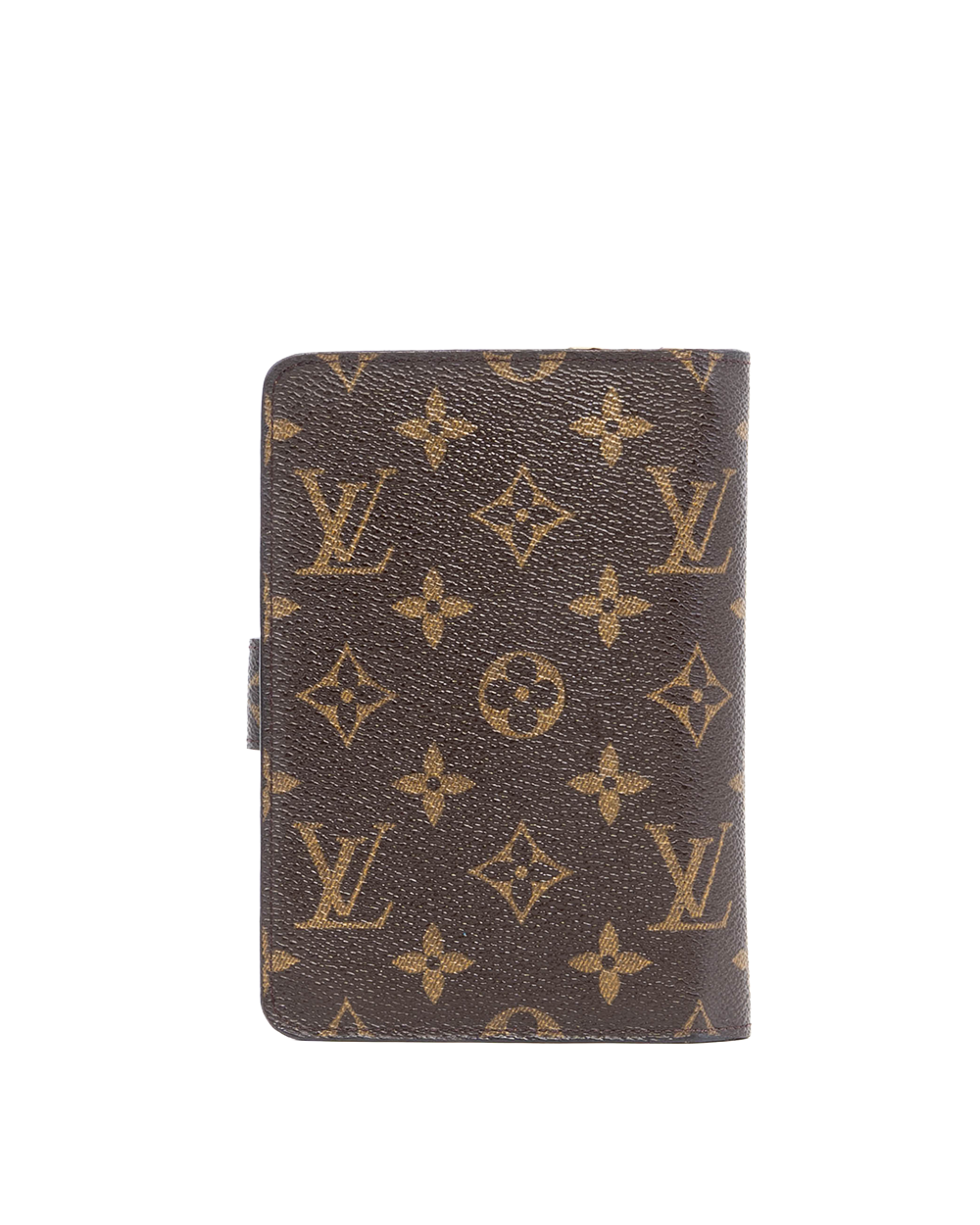 LV AGENDA ZIPPY WALLET PM BROWN MONOGRAM CANVAS GHW SP0050 01778
