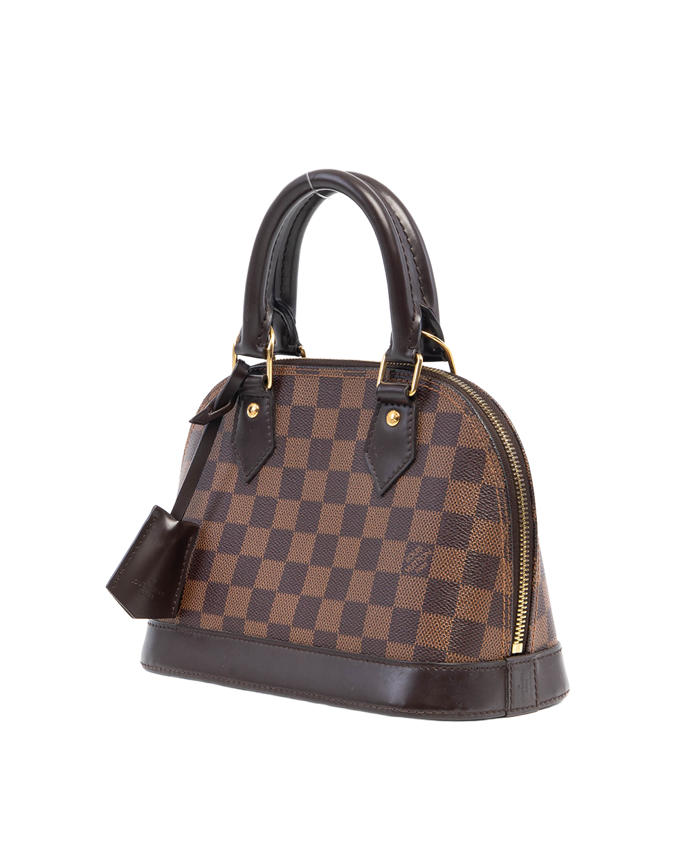 LV ALMA BB BROWN DAMIER CANVAS GHW FO 2145 3069