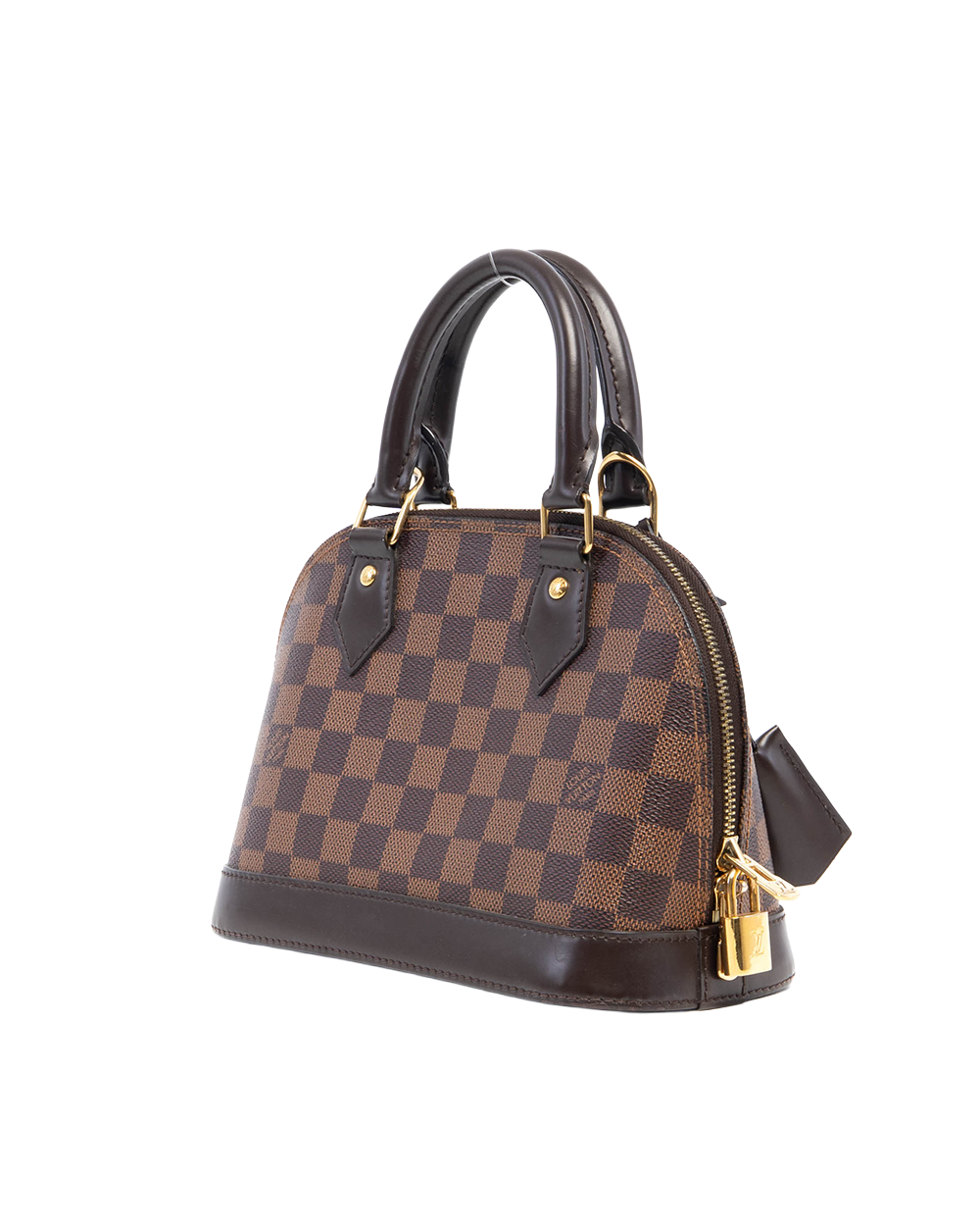 LV ALMA BB BROWN DAMIER CANVAS GHW FO 2145 3070