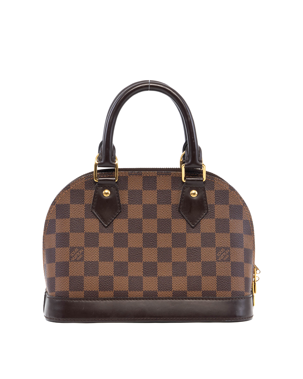 LV ALMA BB BROWN DAMIER CANVAS GHW FO2165 00702