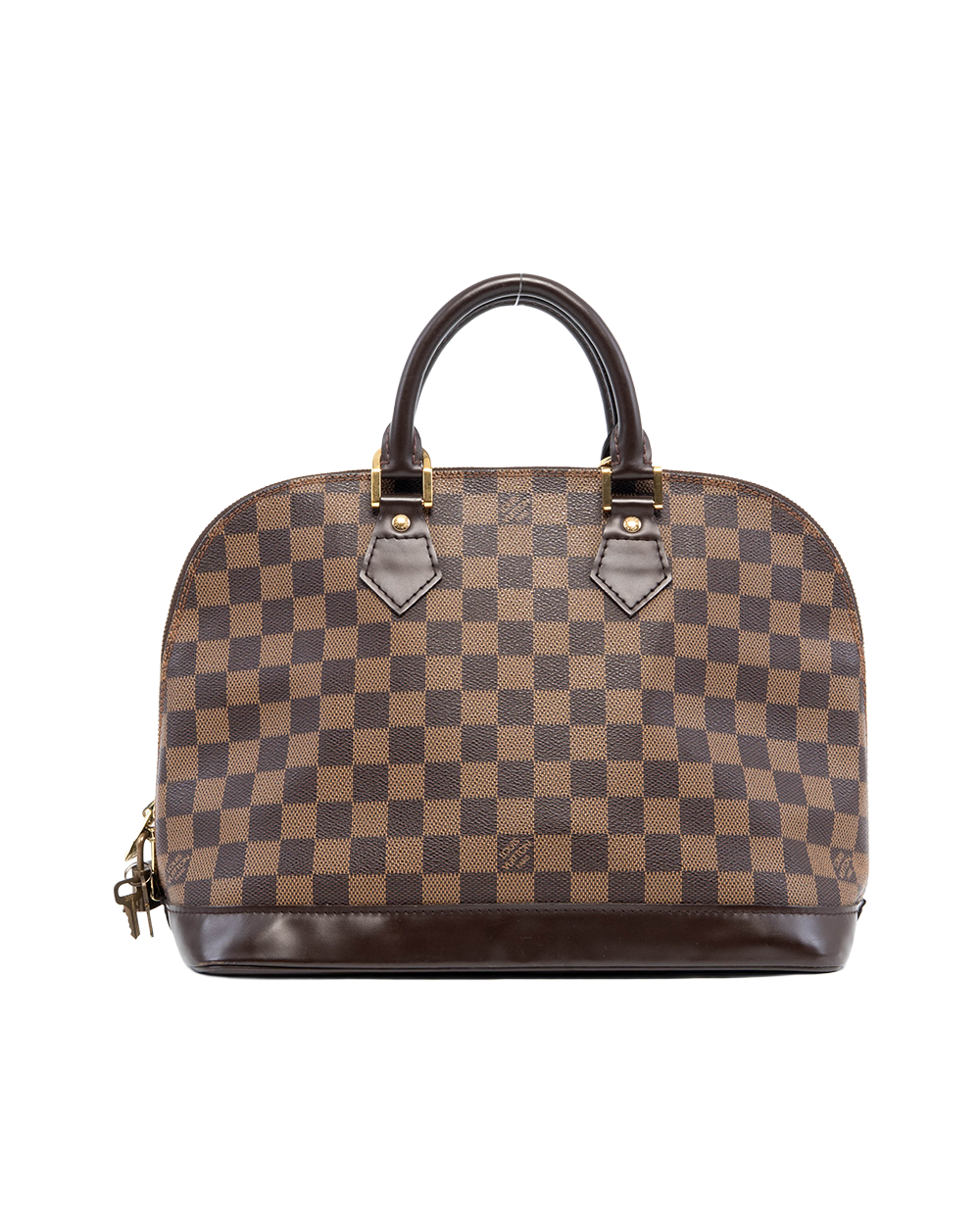 LV ALMA MM BROWN DAMIER CANVAS GHW SD1023 02287