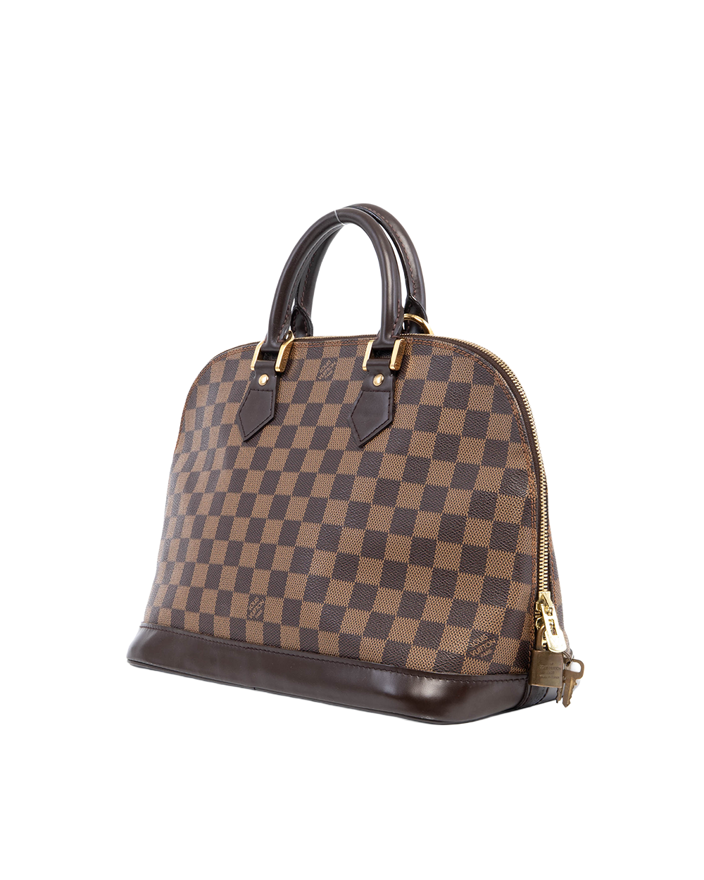 LV ALMA MM BROWN DAMIER CANVAS GHW SD1023 02289