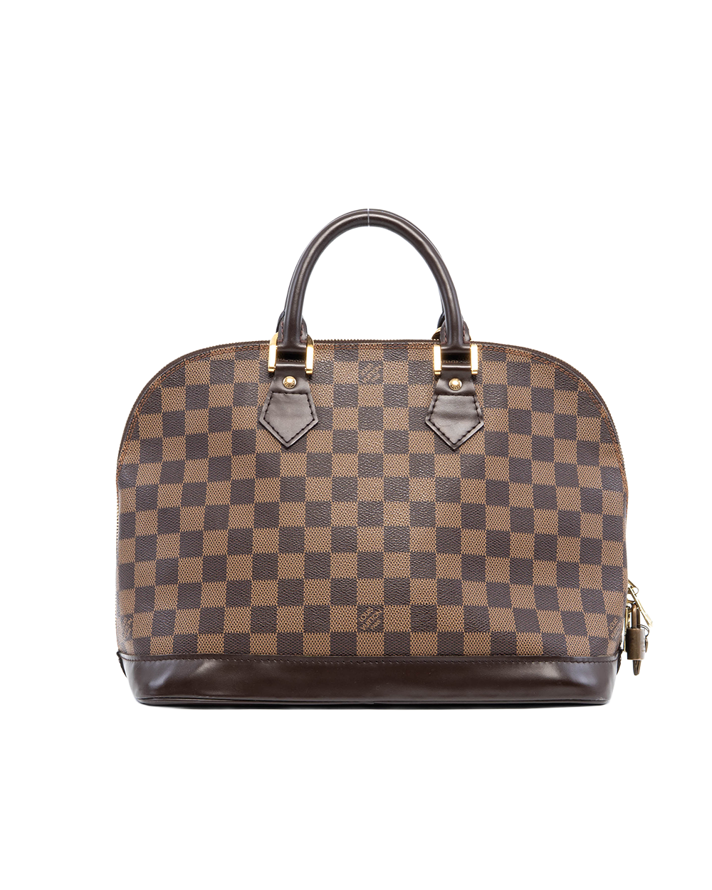 LV ALMA MM BROWN DAMIER CANVAS GHW SD1023 02290