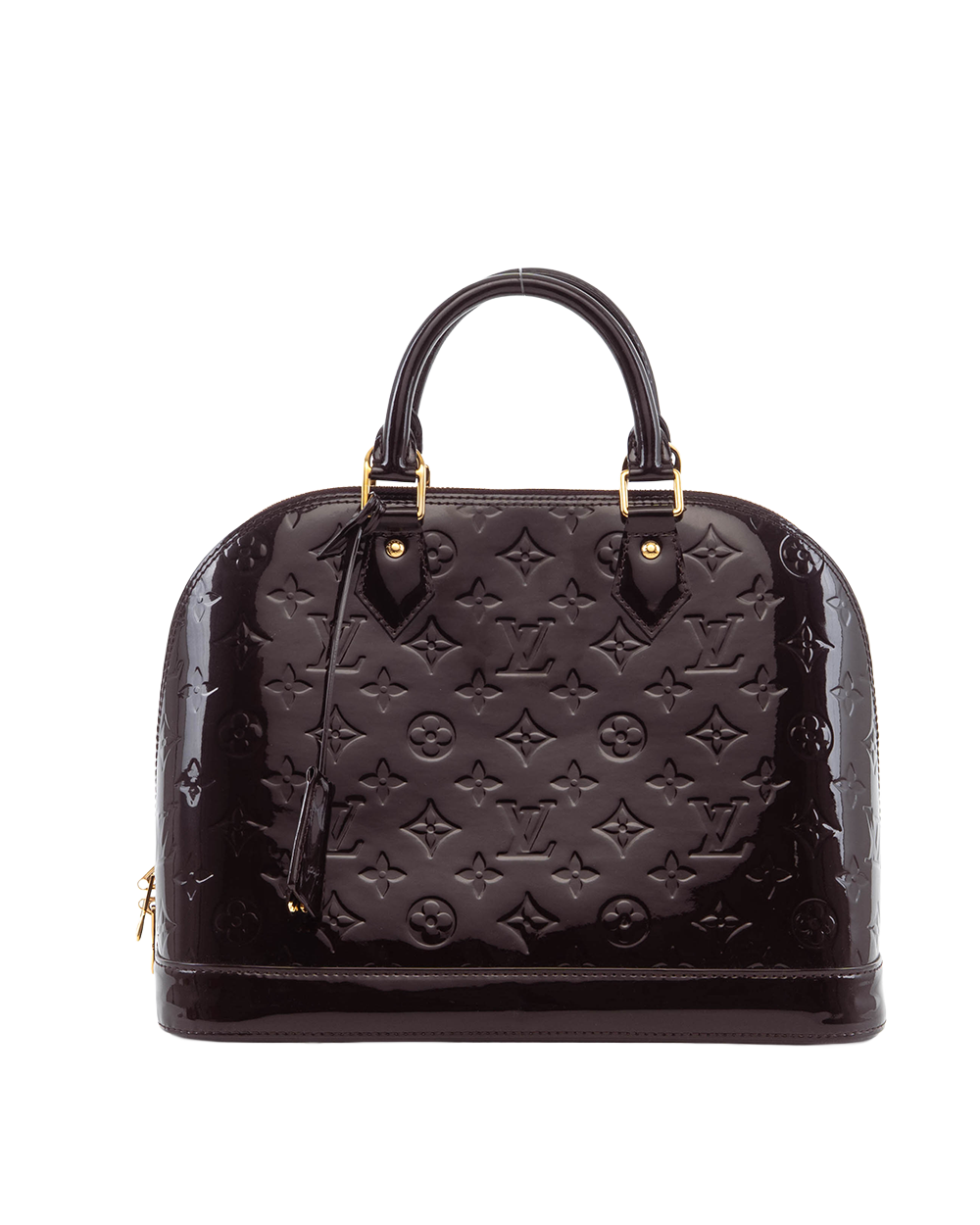 LV ALMA PM RED BURGANDY PATENT GHW CT0196 4195