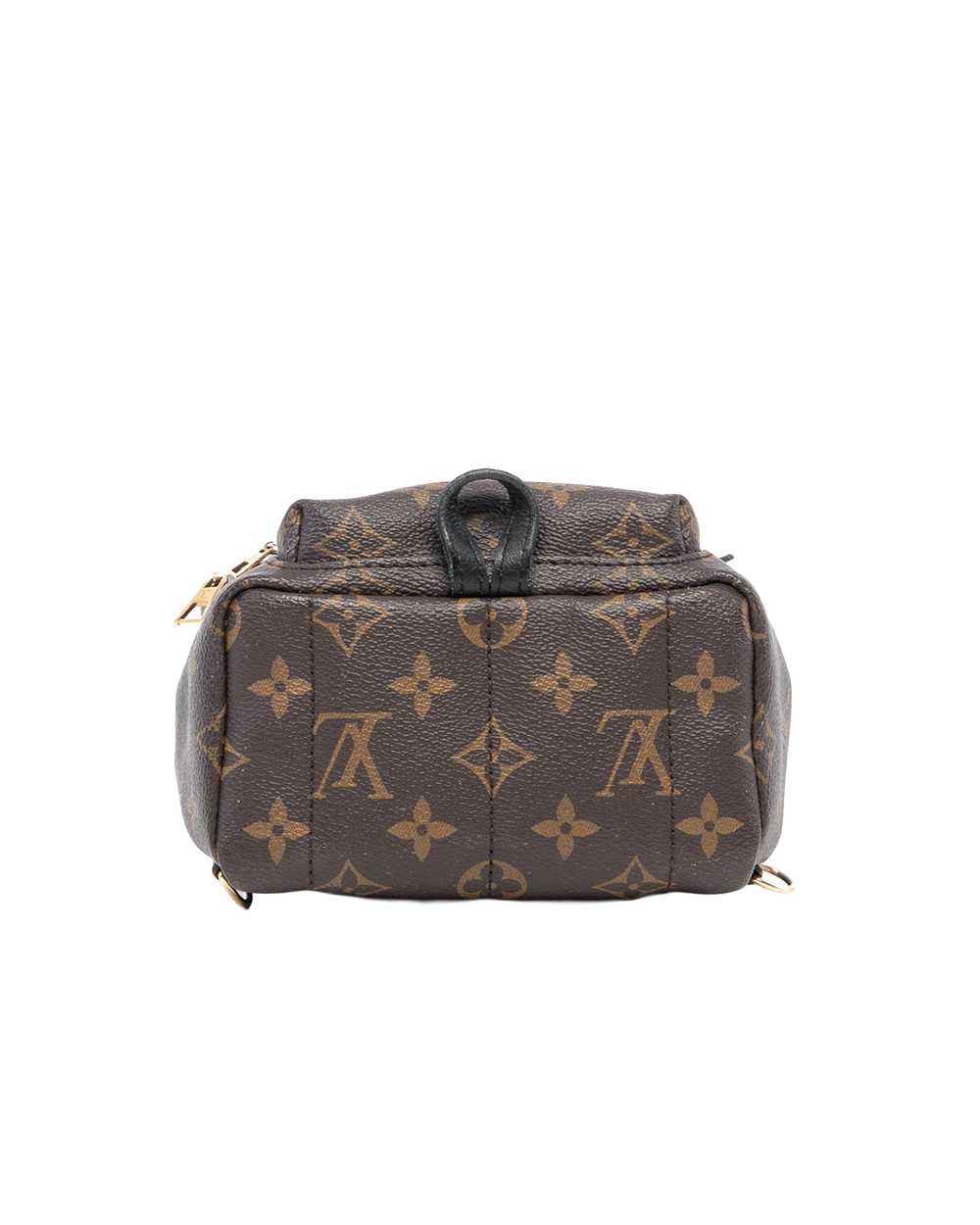 LV BACKPACK PALM SPRING MINI BROWN BLACK MONOGRAM CANVAS GHW CA0159 07757