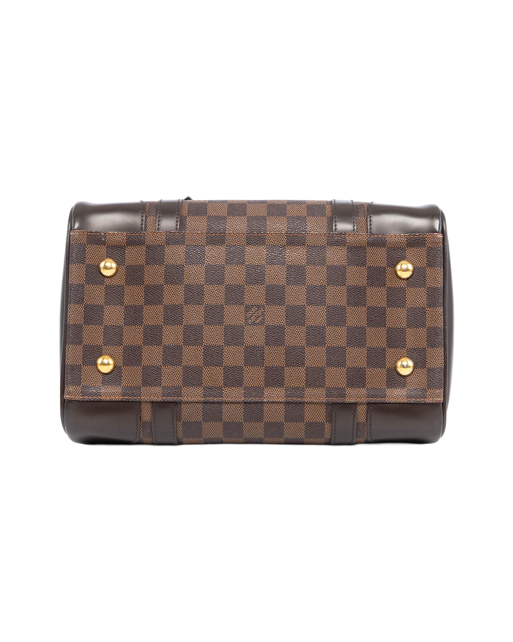LV BERKELEY TOTE BAG BROWN DAMIER CANVAS GHW TUU1130 0508