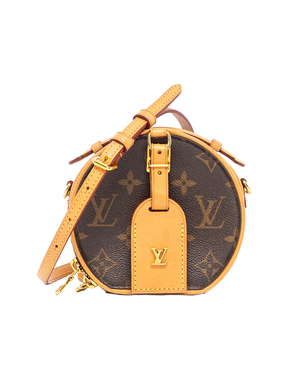 LV BOITE MINI BROWN MONOGRAM CANVAS GHW MICROCHIP 5051