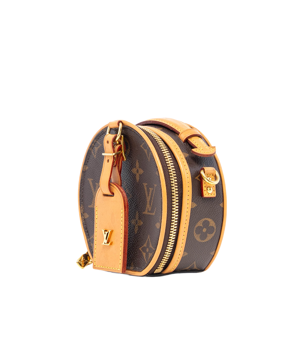 LV BOITE MINI BROWN MONOGRAM CANVAS GHW MICROCHIP 5053