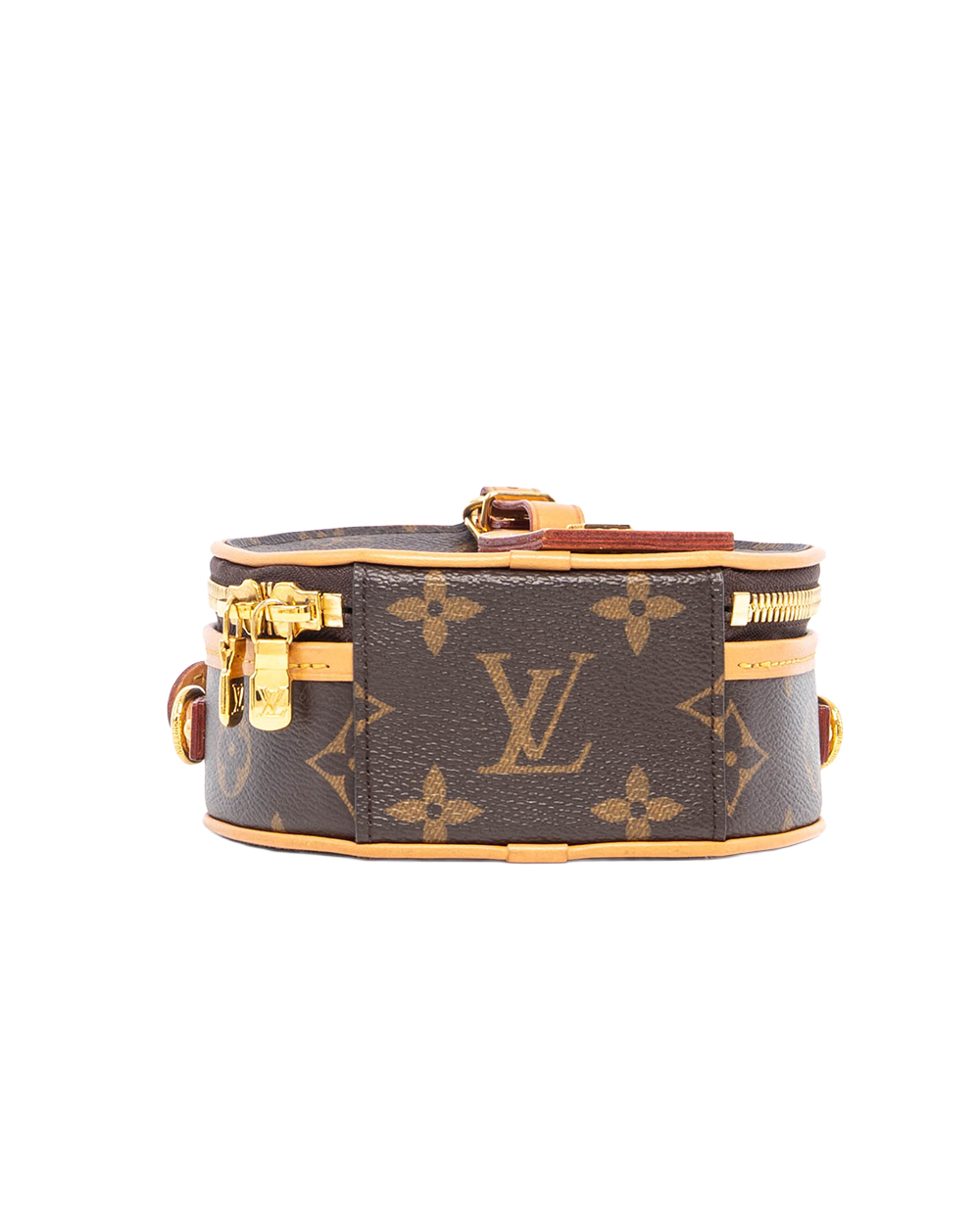 LV BOITE MINI BROWN MONOGRAM CANVAS GHW MICROCHIP 5056