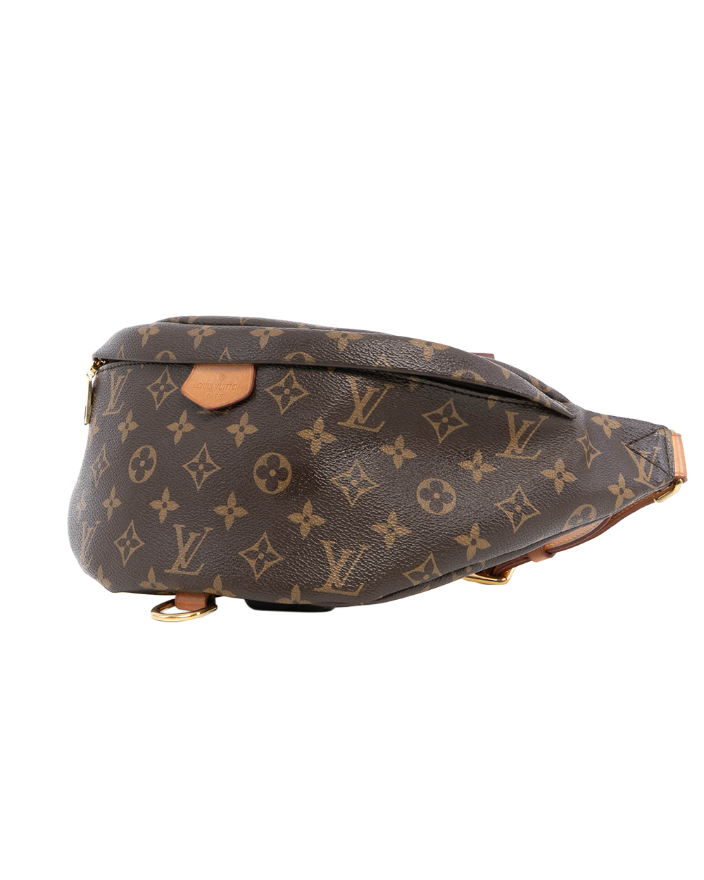 LV BUMBAG BROWN MONOGRAM CANVAS GHW MICROCHIP 3086