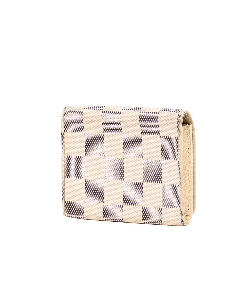 LV BUSIENSS CARD HOLDER SHORT WHITE AZUR DAMIER CANVAS CA 2048 03485