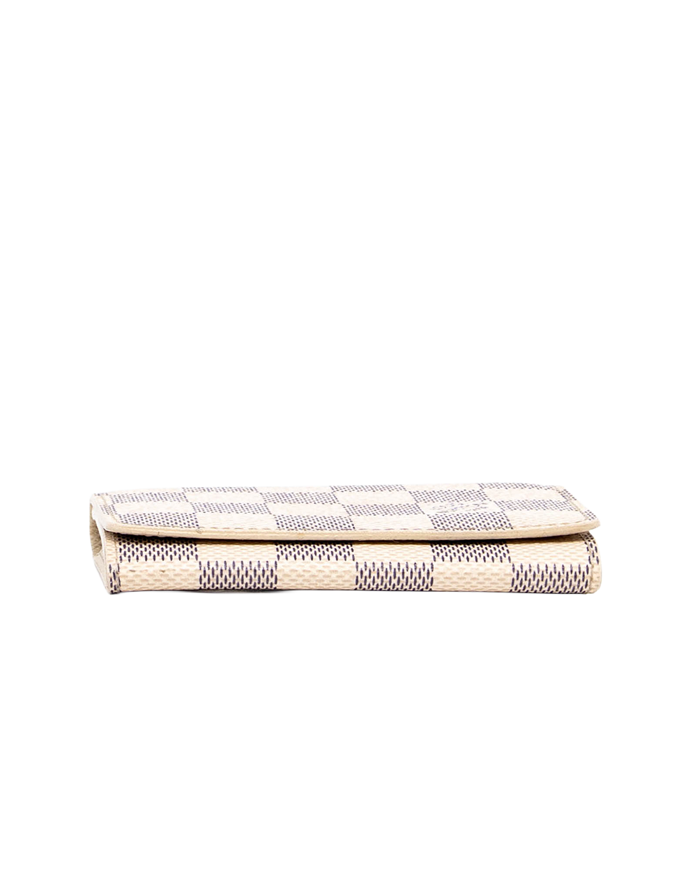 LV BUSIENSS CARD HOLDER SHORT WHITE AZUR DAMIER CANVAS CA 2048 03487