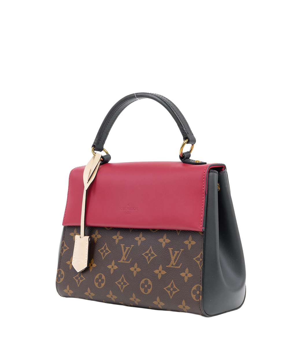 LV CLUNY BROWN RED MONOGRAM CANVAS GHW CA0119 3102