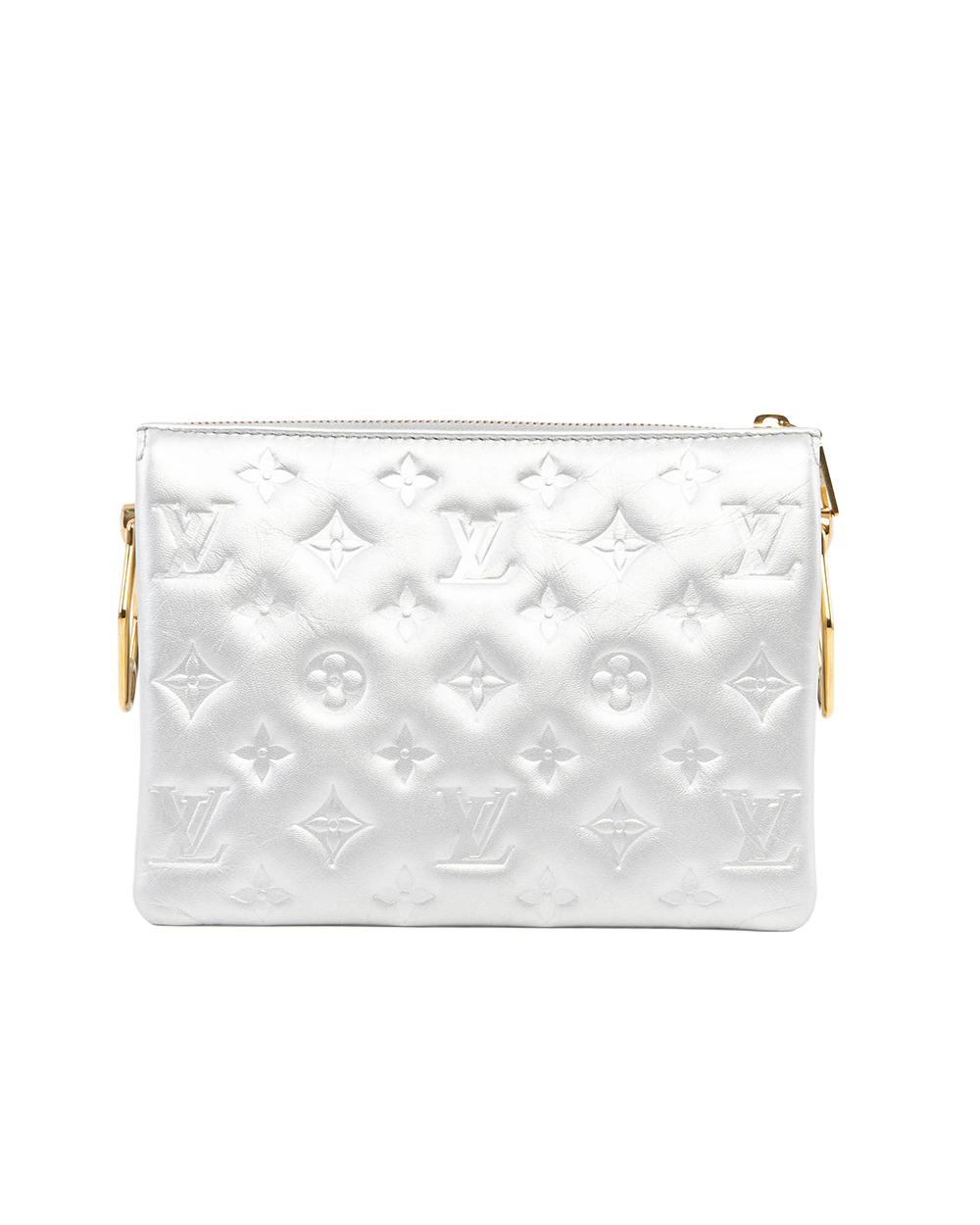 LV COUSSIN BB GREY LAMB GHW MICROCHIP 7114