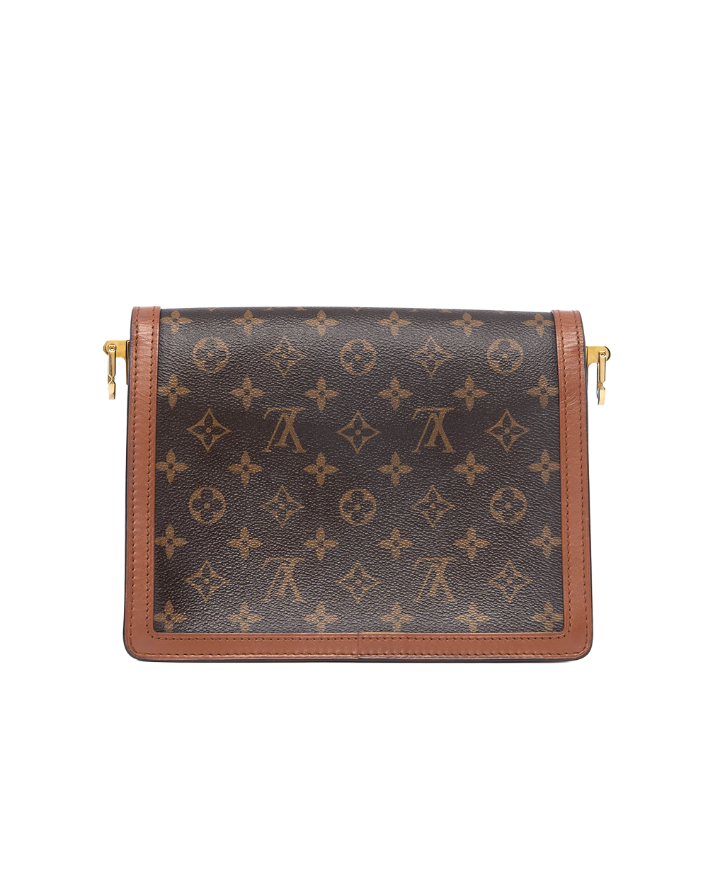 LV DAUPHINE MM BROWN MONOGRAM REVERSE GHW MICROCHIP 4004