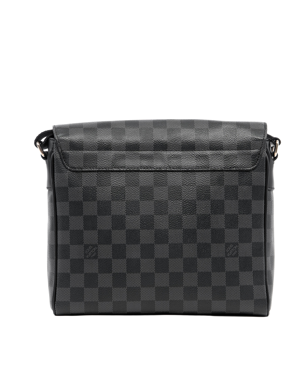 LV DISTRIC MESSENGER PM GRAPHITE DAMIER CANVAS SHW CA2168 09196