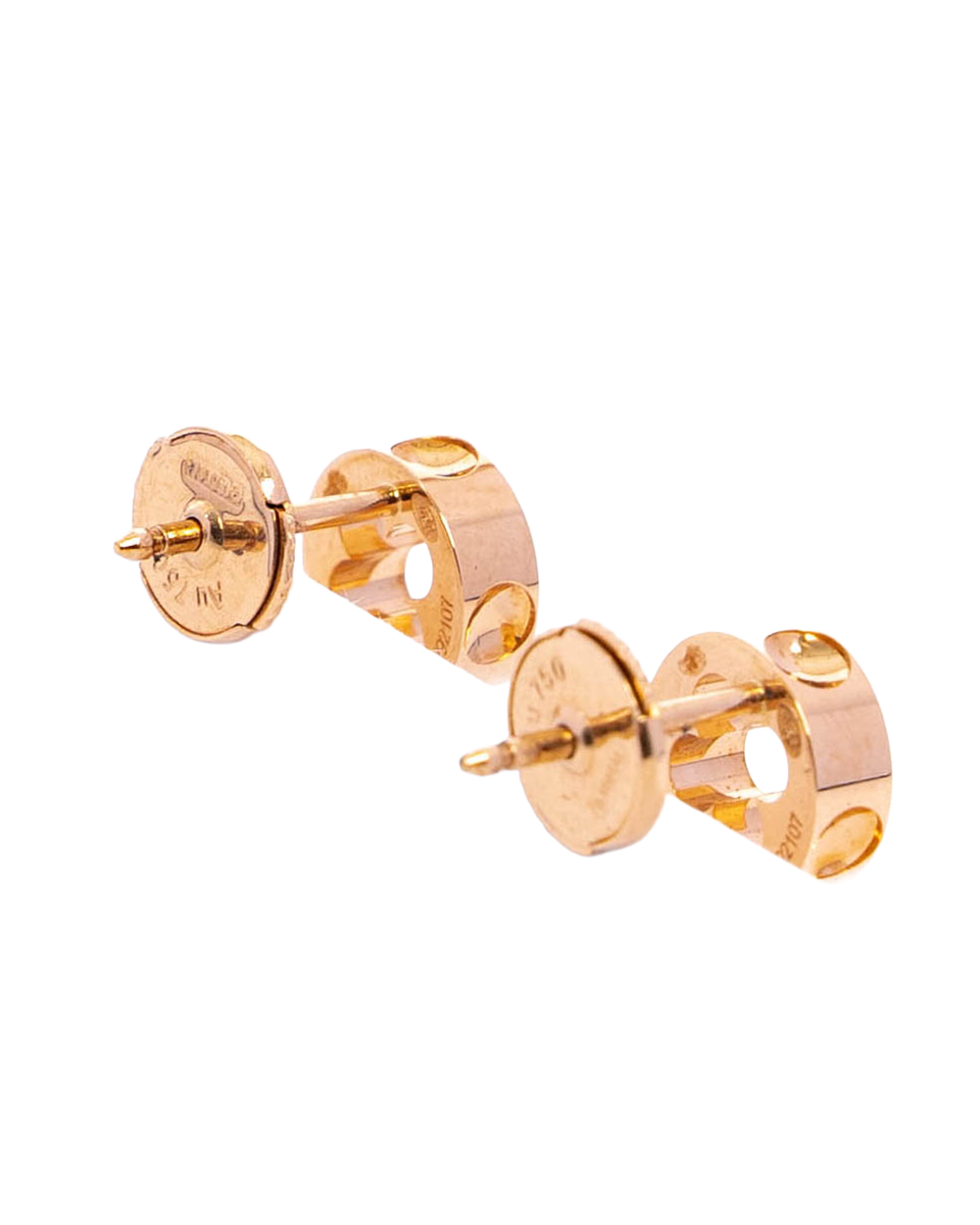 LV EMPREINTE EAR STUDS EARRINGS ROSEGOLD RGHW I92107 3134