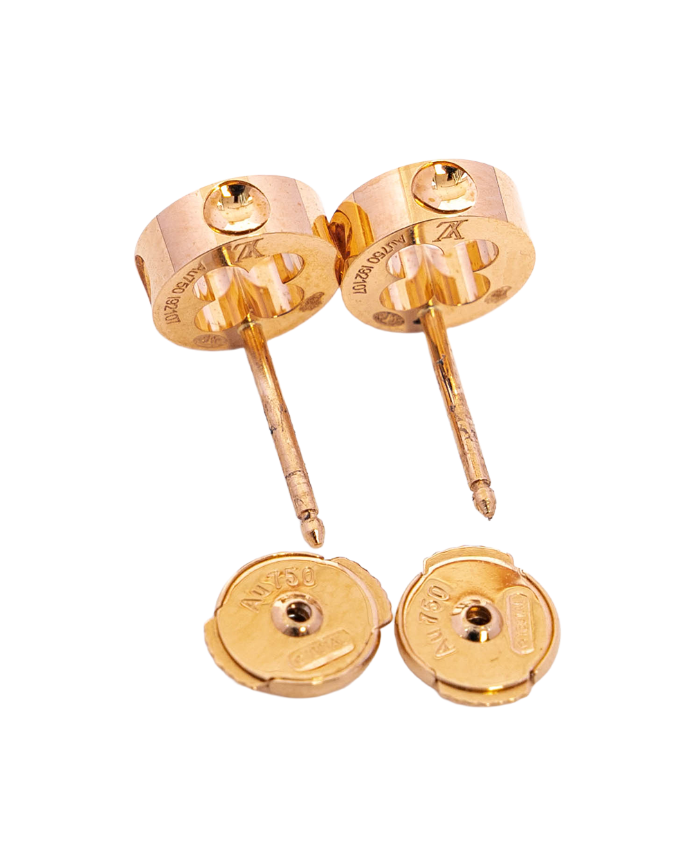 LV EMPREINTE EAR STUDS EARRINGS ROSEGOLD RGHW I92107 3136