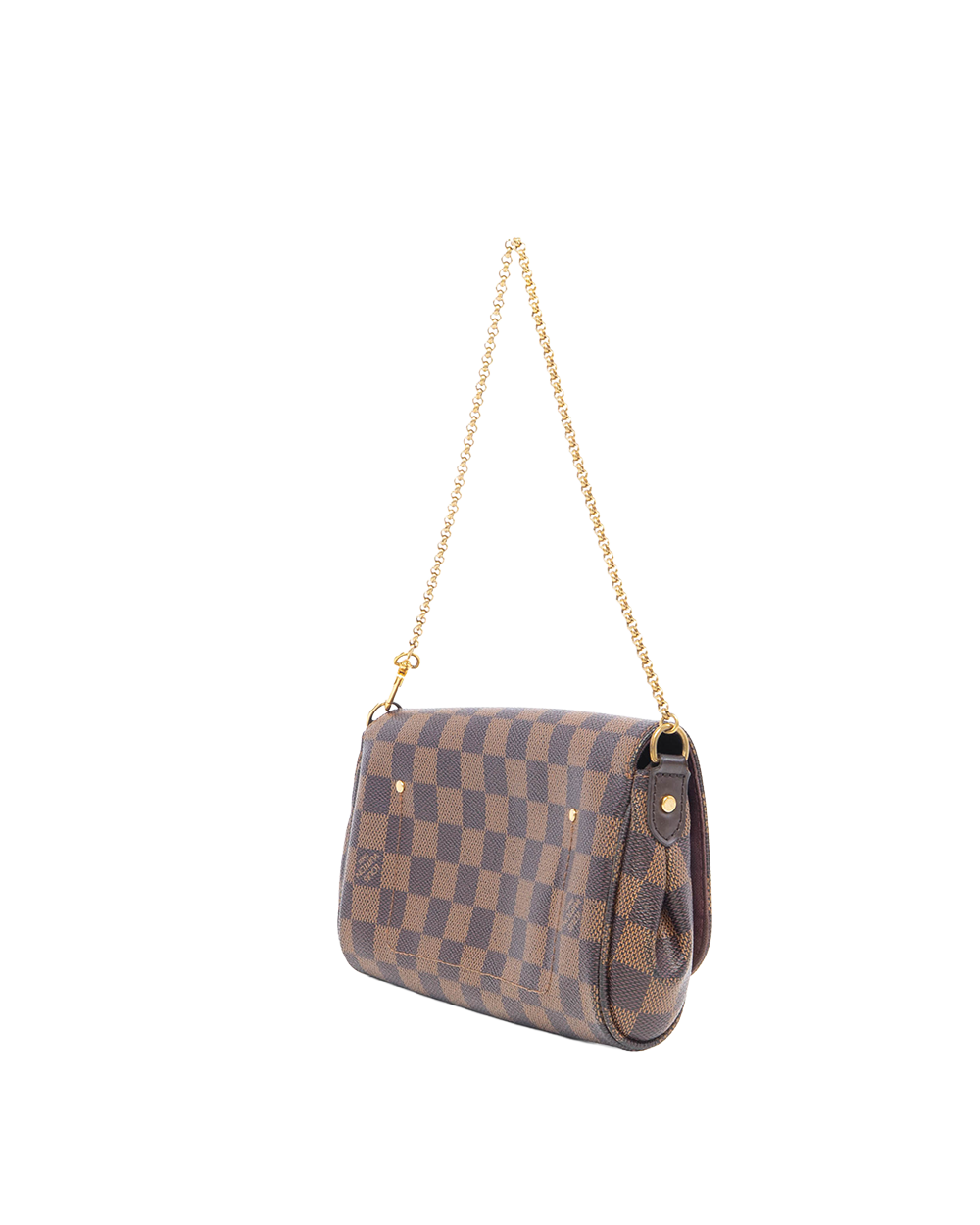 LV FAVORITE BROWN DAMIER CANVAS GHW FL1144 2169