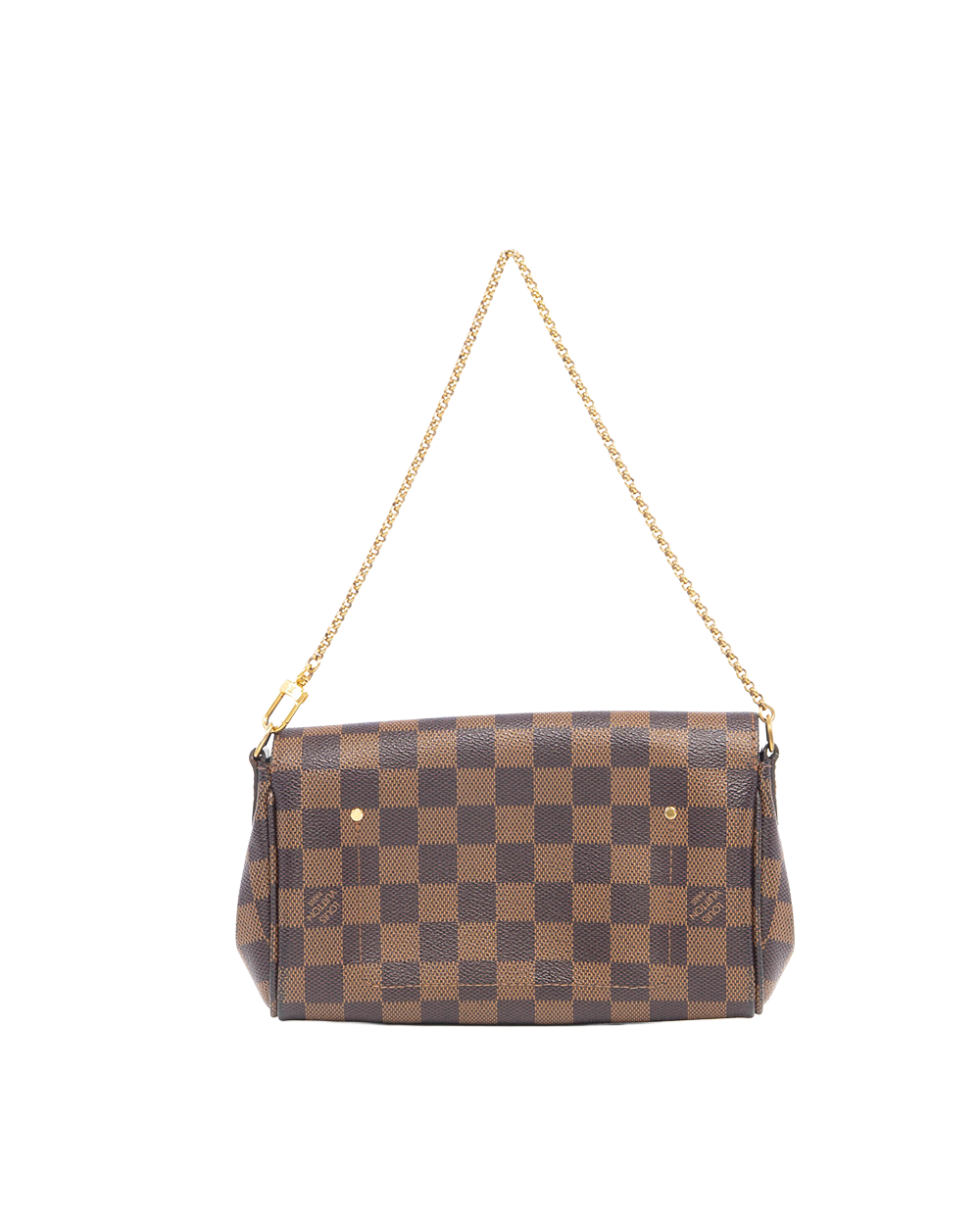 LV FAVORITE BROWN DAMIER CANVAS GHW FL1144 2170