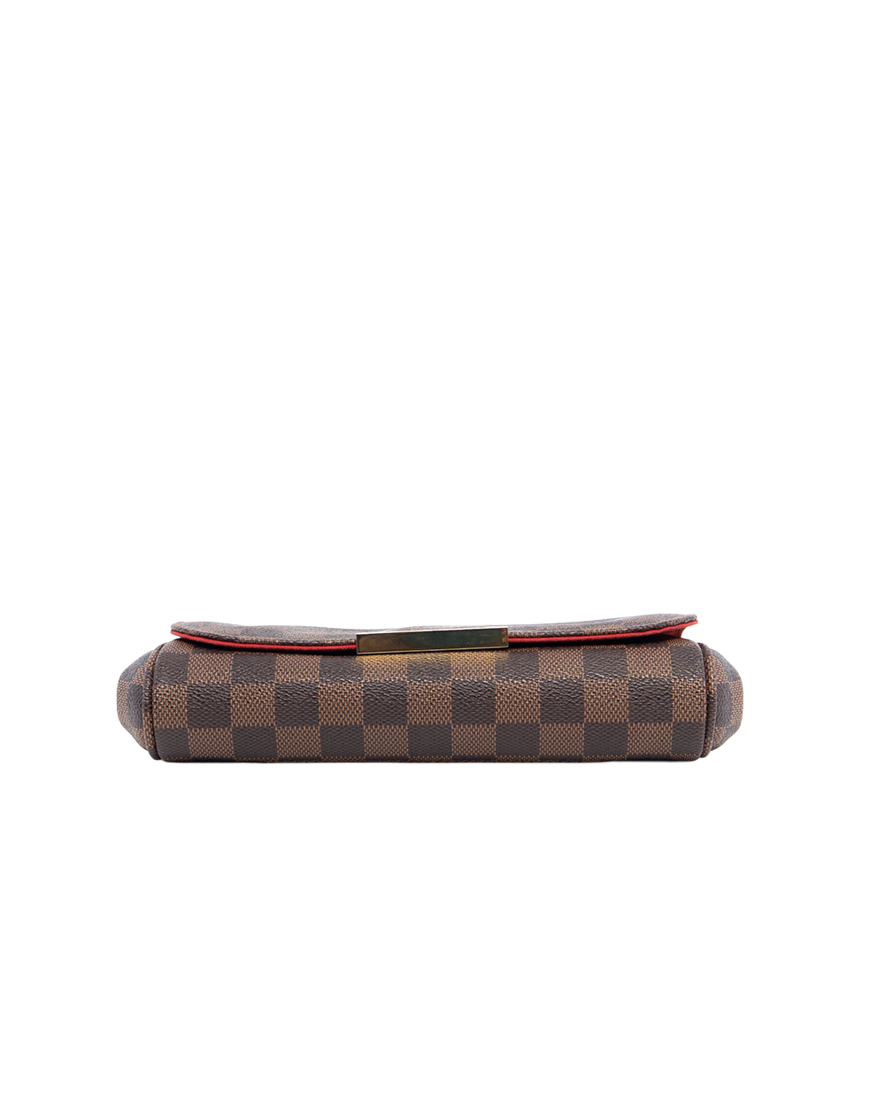 LV FAVORITE PM BROWN DAMIER CANVAS GHW SA 4155 08528
