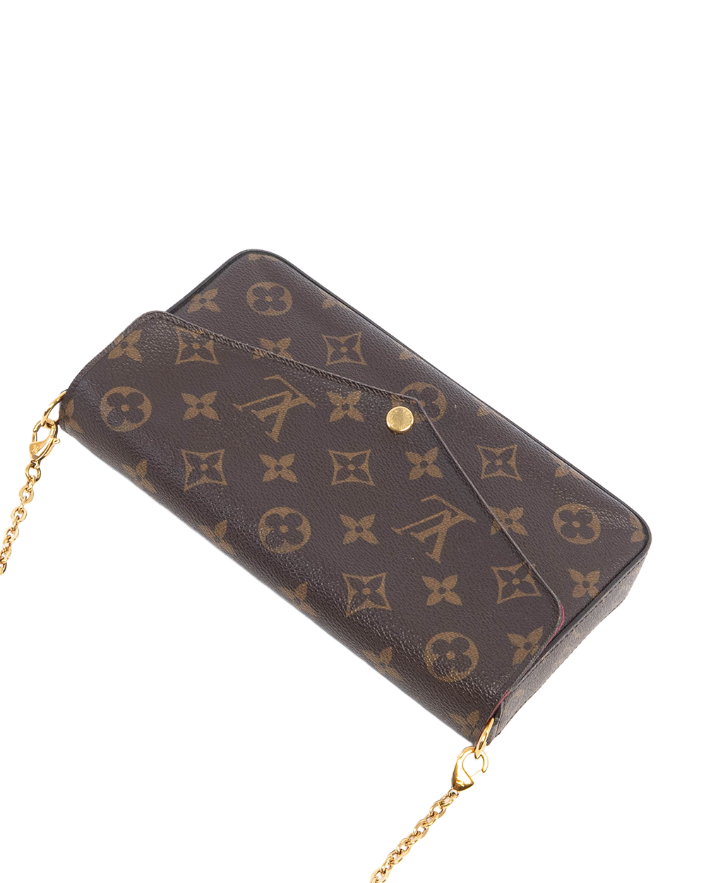 LV FELICIE BROWN MONOGRAM CANVAS GHW CA0270 7011