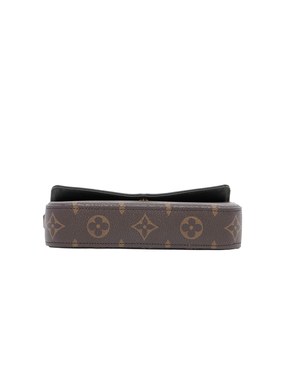 LV FELICIE STRAP & GO BROWN MONOGRAM CANVAS GHW MICROCHIP 07579