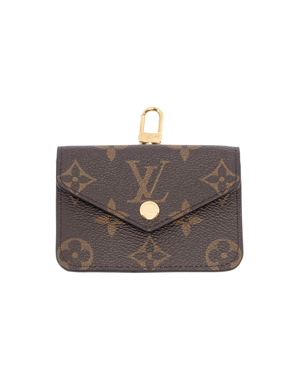 LV FELICIE STRAP & GO BROWN MONOGRAM CANVAS GHW MICROCHIP 07583