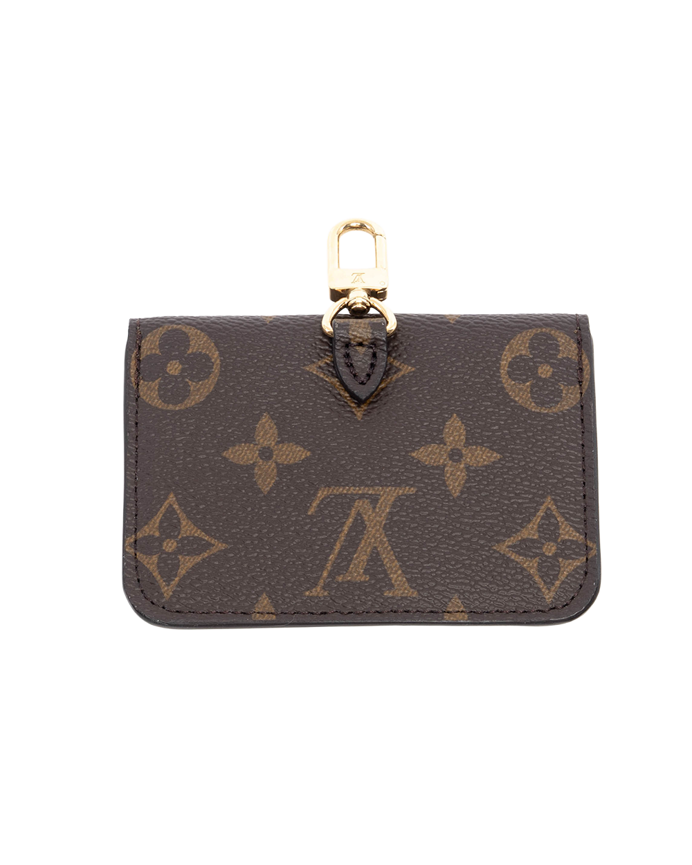 LV FELICIE STRAP & GO BROWN MONOGRAM CANVAS GHW MICROCHIP 07584