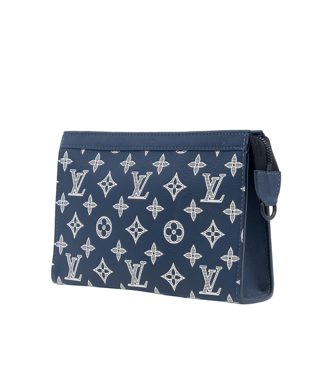 LV GASTON WEARABLE BLUE NAVY MONOGRAM CALF BHW MICROCHIP 6145