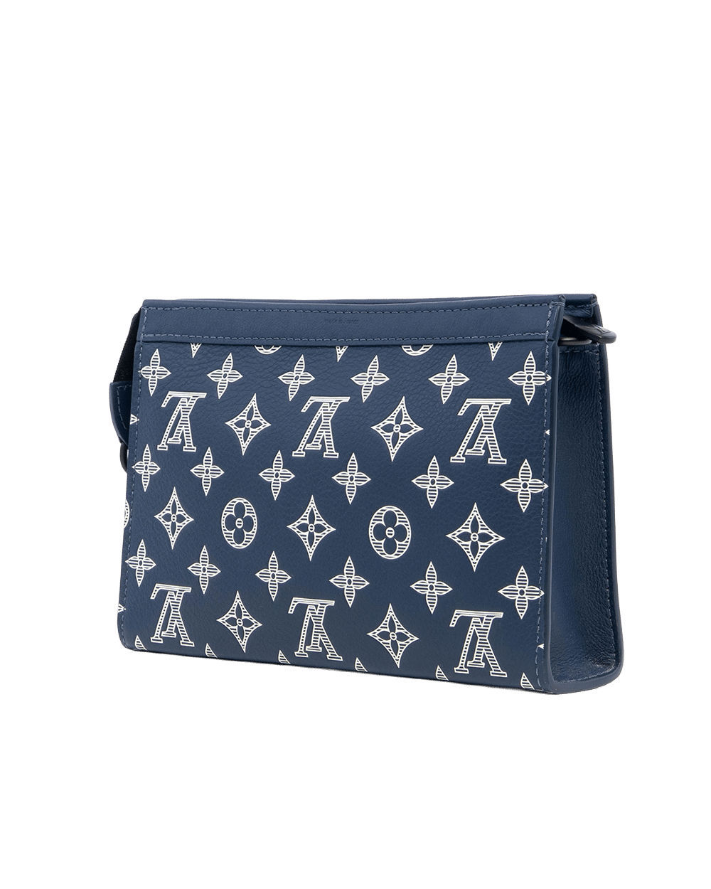 LV GASTON WEARABLE BLUE NAVY MONOGRAM CALF BHW MICROCHIP 6146