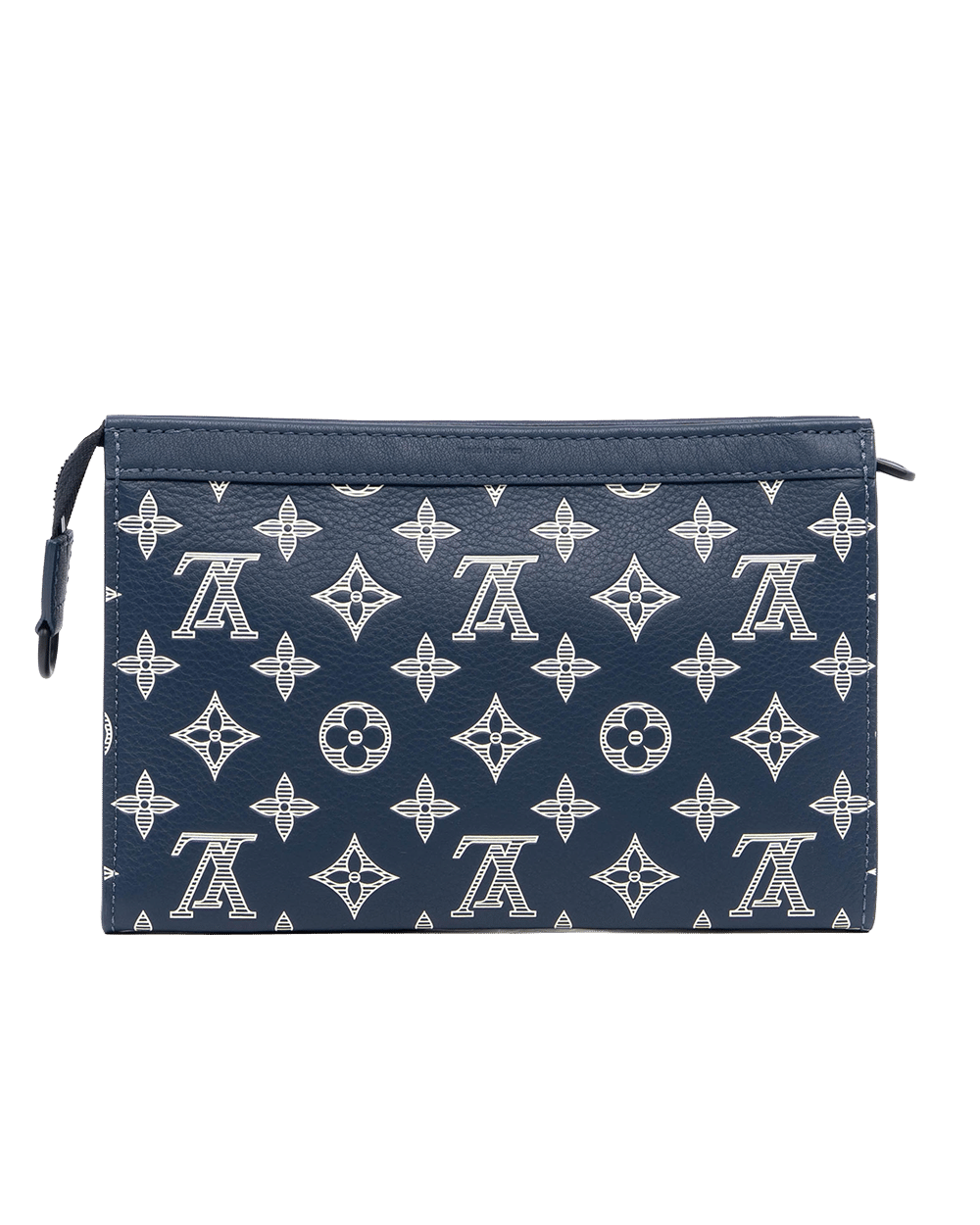 LV GASTON WEARABLE BLUE NAVY MONOGRAM CALF BHW MICROCHIP 6147