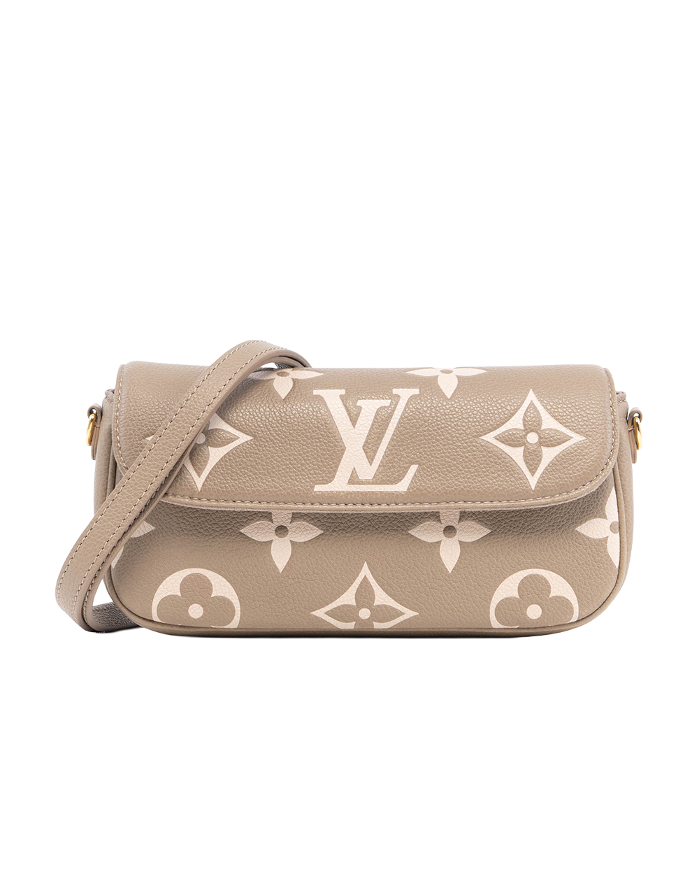 LV IVY WOC BEIGE GIANT MONOGRAM CALF GHW MICROCHIP 01291