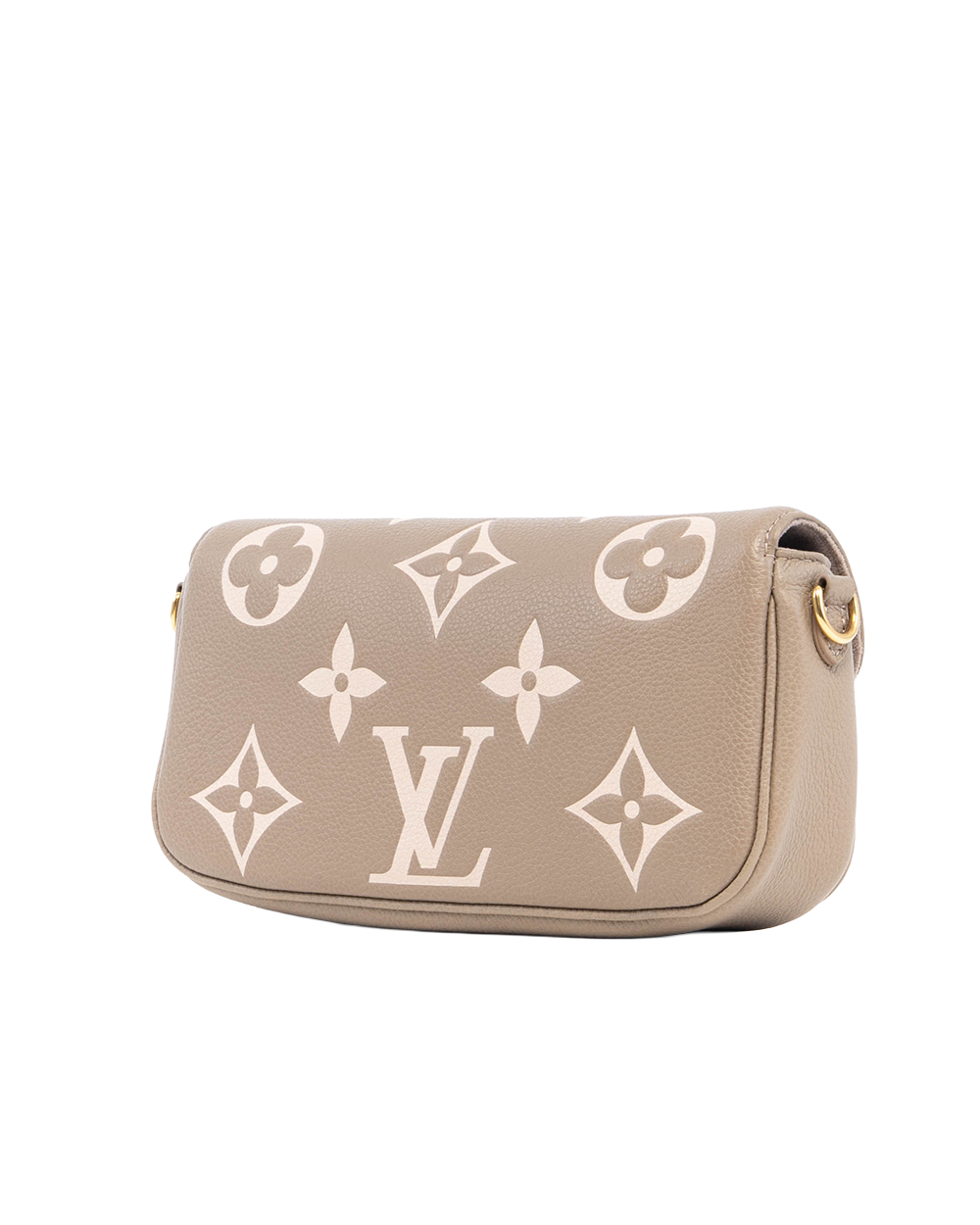 LV IVY WOC BEIGE GIANT MONOGRAM CALF GHW MICROCHIP 01293