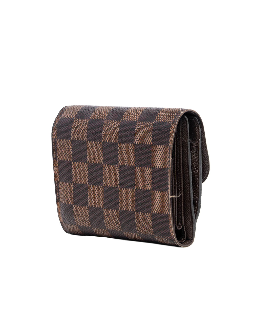 LV JOEY WALLET SHORT BROWN DAMIER CANVAS GHW TA 2155 01513