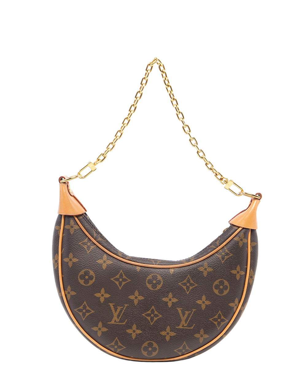 LV LOOP BROWN MONOGRAM CANVAS GHW MICROCHIP 0849