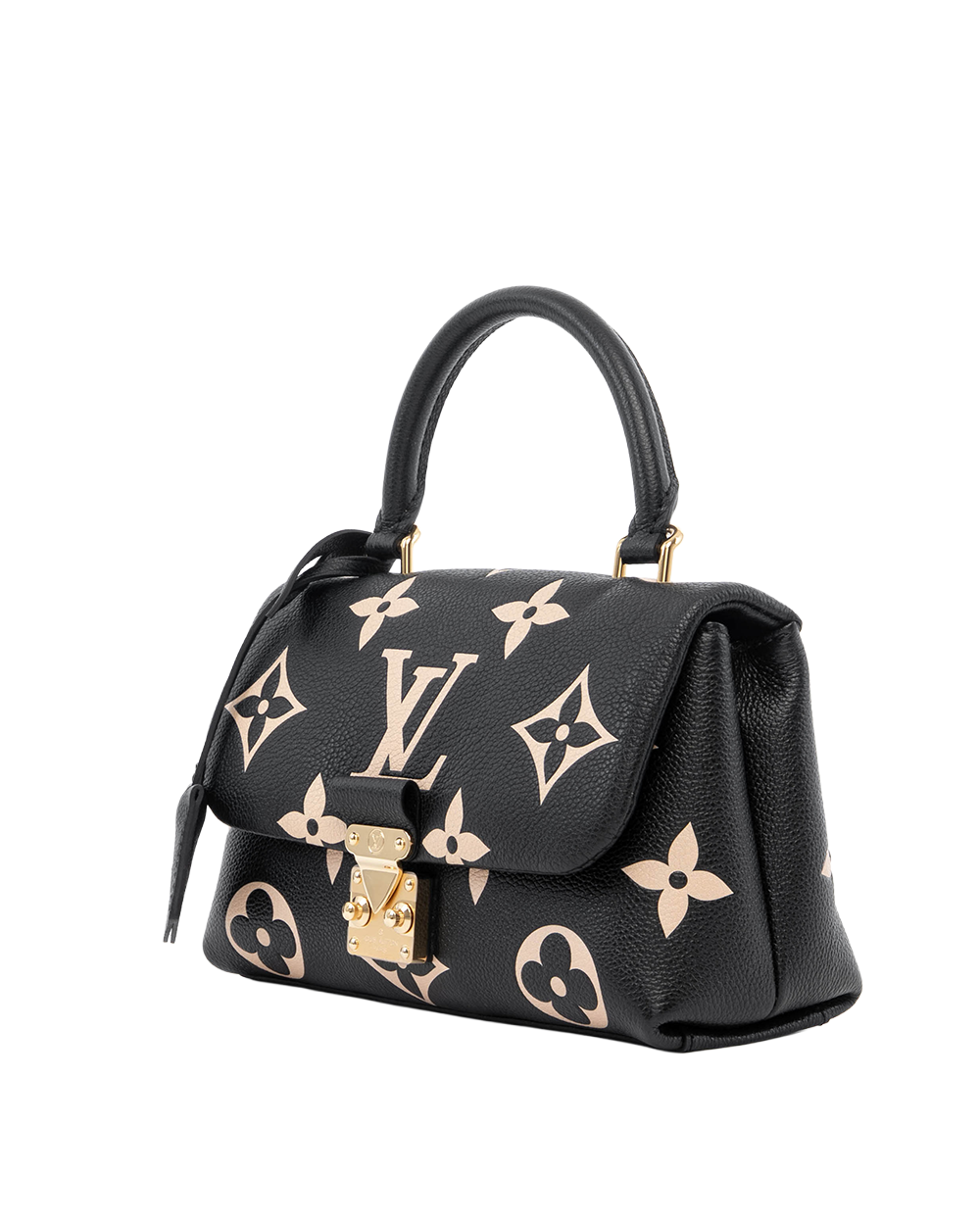 LV MADELEINE BB BLACK GIANT MONOGRAM GHW MICROCHIP 07687